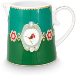 PIP STUDIO Love Birds Medallion Krug grün 270ml