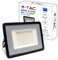 V-TAC LED Strahler Außen 50W - [Samsung Chip - High Performance] - 4300 Lumen - IP65 - Schwarzer LED-Fluter für Haus, Garten, Garage - Wasserdicht - LED-Außenstrahler - Kaltweißes Licht 6500K