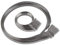 JCUGSBS 8 Piezas Abrazaderas de engarce de Acero Inoxidable para Coche - Abrazaderas de Arranque de Junta CV Homocinética - Kits Grandes/Pequeños con Eje Ajustable Universal