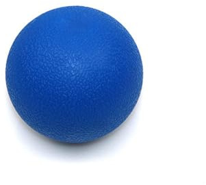 YUTONG Massageball für myofasziale Entspannung, Schulter und Nacken, Akupressur, Yoga, Faszienball, TPE-Material, Muskelentspannung, Massage, Hockeyball (Blau)