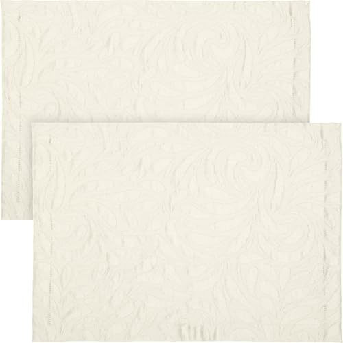Erwin Müller Tischset Cadiz 2er-Pack bügelfrei Natur Größe 35x50 cm