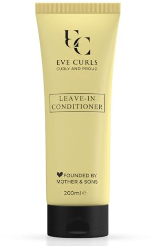 Eve Curls Leave-In Conditioner – 200ml – Lockenpflege – Feuchtigkeitsspendende Lockencreme – Curly Girl Methode – Leave-In Pflege für Lockiges Haar
