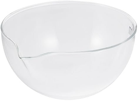 MAGICLULU Verdampfungsschale Für Laborzwecke Aus Glas Mit Rundem Boden Verdampfungsbecken Für Labor Laborgerät Zum Aufbewahren Und Verdampfen Von Flüssigkeiten