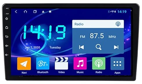 YFYANFEI 9 Zoll Android 14 Autoradio Mit GPS Navigator Für Skoda Fabia 2 2008-2013 Mit Wireless Carplay & Android Auto Unterstützt WiFi/USB/Spiegel Link/Rückfahrkamera,4 Core WiFi 1G+16G