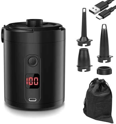 Lytool 4KPa Mini Electric Air Pump 5200mAh Portable with LED Display