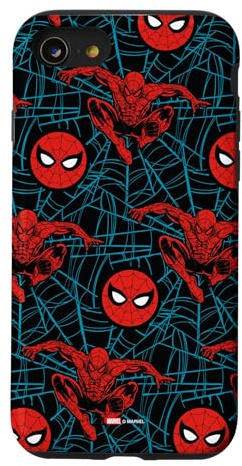 Marvel Studios Spider-Man: Brand New Day Red Black & Blue Case for iPhone SE (2020) / 7/8