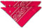 fashionchimp Nicki-Halstuch aus 100% Baumwolle im 2er Set, Unisex Bandana, AZO-Frei (Pink)