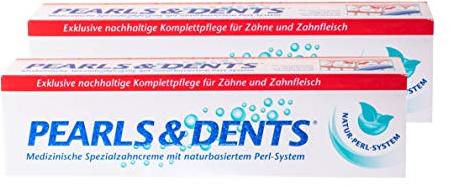 2x Pearls & Dents Zahncreme 100ml Zahnpasta Spezial