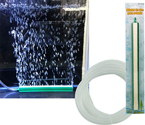 BPS Difusor de Aire Burbujas Tubo de Burbujas de Tanque para Acuario Pecera, Bomba de Aire e Hidropónica 20cm BPS-6627
