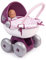 Smoby - Baby Nurse Puppenwagen - kleiner Puppenwagen für dein Püppchen bis 42 cm, mit waschbarem Stoffbezug und Sonnenschutz, für Kinder ab 18 Monaten