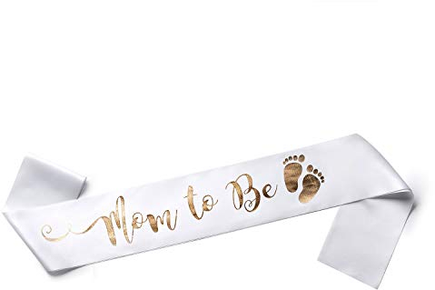 OLILLY Schärpe Mom to Be für eine Baby Shower