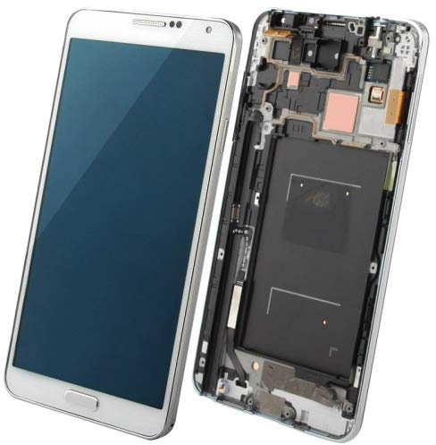 LCD écran Tactile 3 en 1 écran LCD Cadre Tablette Tactile d'origine for Samsung Galaxy Note III / N9005, 4G LTE Remplacement Parts (Couleur : Blanc)