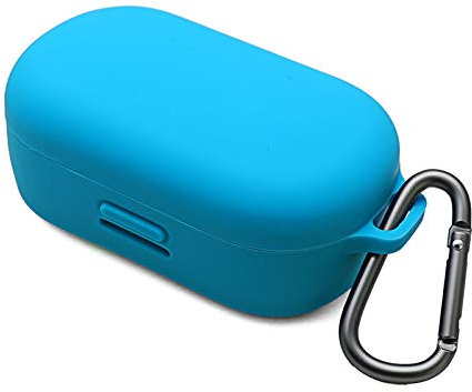 Silicone case for Bose QuietComfort Earbuds Charging Case Shockproof and dustproof case with carabiner Wireless Bluetooth headset protection cover