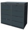 Abri Poubelle Double en Acier galvanisé et thermolaqué - 2x240 litres - Gris