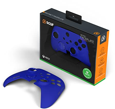 Scuf Instinct austauschbare Frontplatte, Controller-Farb-Designs für Xbox Series X|S und Xbox One - Blau
