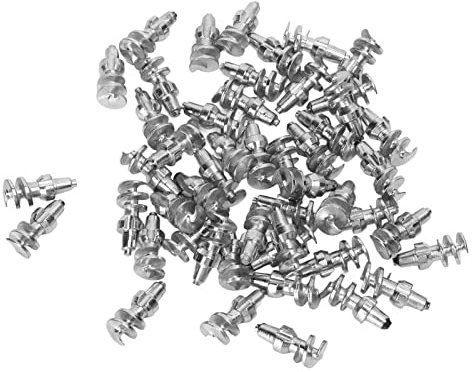 50 Piezas de Rosca para Pernos de Neumáticos, Buen Antideslizante, Hecha de Acero de Tungsteno de Alta Dureza y Aluminio de Larga Vida Útil, Mejora La Capacidad de Desviación Del Vehículo Adecuado
