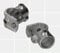 Galvanized Tube Fittings | Handrail System | Connector Pipe Fittings | Railing Steel Tubes | Galvanized Tubes (135 Clamp Add On Tee, 60mm OD Tube E60)(Pack of 4)