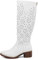 IF Fashion Scarpe da Donna Stivali Camperos Polpaccio Tacco Medio MP356-4 bianco N.37