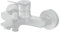 AM.PM X-Joy FXA10033 Badewannenarmatur Weiß mit Auslauf, Mischbatterie Badewanne, Brausebatterie Wanne, Einhand-Wannenbatterie für Badewanne und Dusche, Badezimmer Armatur
