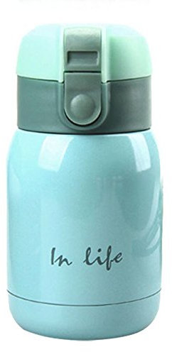 Graootoly Mini Borraccia Termica in Acciaio Big Belly (blue) da 200 ml