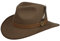 Stetson Dennysville Western Wollhut - Einfarbiger Hut - Cowboy-Stil - Wasserabweisender Filzhut mit Federn - Unisex - Ganzjährig tragbar braun M (56-57 cm)
