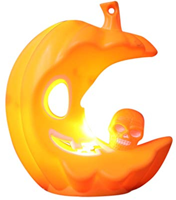 FGUUTYM Sternenkinder Kerzenhalter Karneval Kerzenlicht Dekoration Lichtdekoration & hängt Christbaumkerze Kabellos (Orange, One Size)