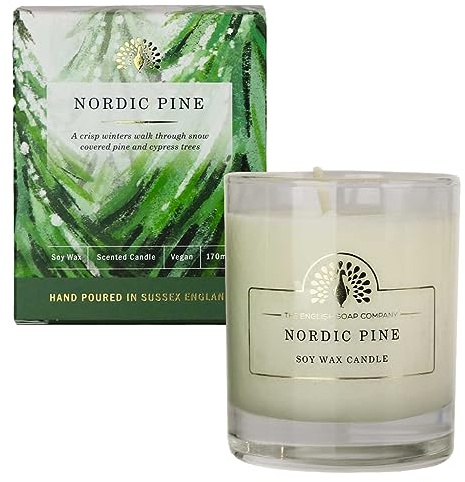 Wintertide Duftkerze mit Sojawachs, vegan, Nordic Pine