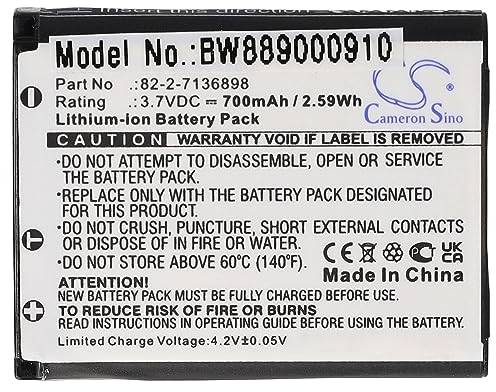 vhbw Akku kompatibel mit SteelSeries Arctis Nova Pro, Pro 61527 Wireless Headset Kopfhörer (700 mAh, 3,7 V, Li-Ion)