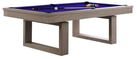 Billiard-Royal Billardtisch Pooltisch Modell Milan 7 ft. mit hochwertigem K-55 Bandengummi und freier Tuchwahl, Tuchfarbe:Royal Blue