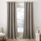 PONY DANCE Wohnzimmer Vorhänge Samt Taupe (300g/m²) H 280 x B 132cm Samtvorhang 2er Set Schwere und Blickdichte Gardinen Samt Thermogardinen Kälteschutz mit Ösen Velvet Blackout Curtains