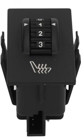 Sitzheizungsschalter, Robuster, Zuverlässiger Sitztemperatur-Einstellknopf, Sitztemperatur-Einstellknopf Ersatz für 508 3008 C5, Verbesserter Komfort