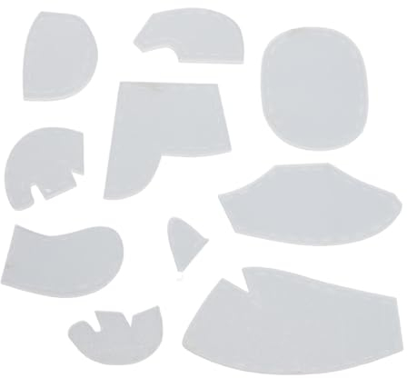 Elefanten-Schablonen-Lineal-Set, 10 Stück, 25,4 cm, Acryl, Quilt-Vorlage, Schneideset zum Nähen, Elefantenmuster, Vorlage, Zuhause, Nähen, Kunst, Handwerk