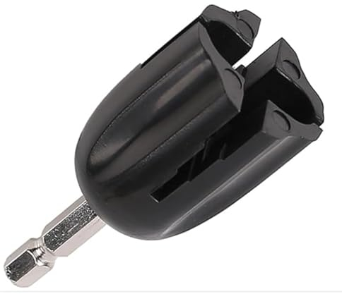 Luoyuanjia Guitar String Winder Head Tool Electric Drill Tuning Peg Puller Guitar Bass Repair Maintenance DIY Tool Easy to Use, As the Pic Show