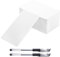 200 Stück weiße Blanko-Kraftkarten mit 2 Stiften, bedruckbare Blanko-Visitenkarten, Blanko-Nachrichtenkarten, 9 x 5,4 cm, Notizwörter, Karten, Papier, Lernkarten, Blanko für Lernen, Studium, DIY,