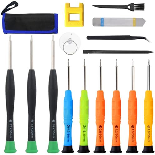 ZHUROUPU Schraubendreher Set für MacBook mit P2 P5 Pentalobe Schraubendreher, 8 PCS Magnetische kleine Schraubendreher für Apple für iPhone für MacBook Pro & Air und Retina Reparatur