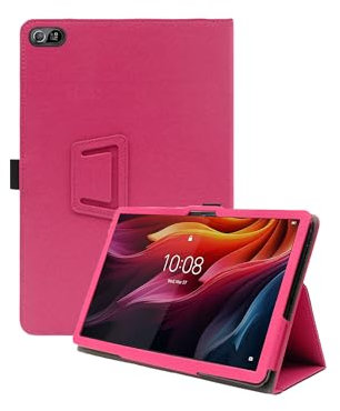 Magnet Protective Case For Acer Iconia tab A10 10.1inch Android Tablet– Shockproof Cover With Clean pen,Hand Strap,Slim and Durable Case,WaterProof,Anti-Scratch,Rose