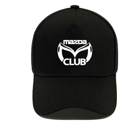 FAGBPEFW Basecap, für Mazda MX-5 2015-2023 Mode Klassiker Motorsport Cap Waschbar Atmungsaktiv Sport Baumwoll Verstellbare Team Kappe,H-S
