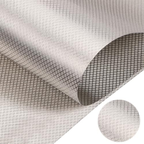 RF Faraday Fabric RF Abschirmgewebe, Faraday Stoff Abschirmgewebe, EMF Blocksignale Abschirmung Nickel-Kupfergewebe,1x1.1m