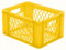 1a-TopStore Transport-Stapelkorb TK 400/210-2, GELB, Wände u. Boden durchbrochen, 400x300x210 mm (LxBH), mit Grifföffnungen, aus lebensmittelechtem PP