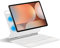 FAYGAOAI Étui Clavier pour Samsung Galaxy Tab S7 11'' 2020/S8 11'' 2022, Support Flottant Magnétique, Clavier Rétroéclairé Couleur, Pavé Tactile Multipoint,Blanc