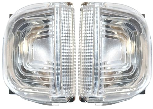 Easy Link 2x Spiegelblinker Rechts Links Außenspiegel Blinker Seitenblinker Blinkleuchte Kompatibel mit Mercedes Sprinter W907 W910 2018-9109064600 A9109064600 9109064700 A9109064700