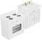 Kisangel 1 Juego Mini Estufa de gabinete de Fregadero Hundir Miniatura 1:12 Mini de muñecas Muebles de Sala de casa de muñecas Juguete de Mesa de Cocina Madera Rosa