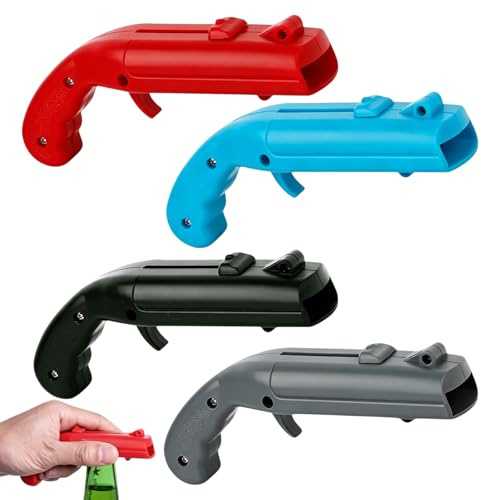 Lot De 4 Pièces Capgun, Décapsuleur Pistolet, Décapsuleur Cap Gun, Idéal Comme Cadeau Original Pour Les Amateurs De Bière, Convient Pour Les Fêtes, Les Bars Et La Maison