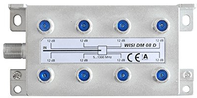 WISI 75110 DM 08 D, Verteiler 1,3 GHz, 8-Fach