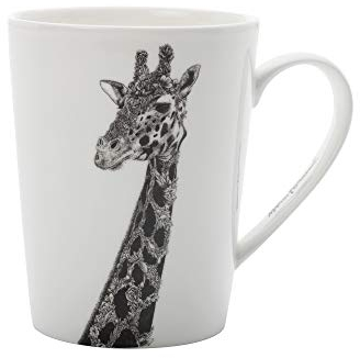 Maxwell & Williams Marini Ferlazzo, coffret cadeau, porcelaine fine, noir et blanc, Porcelaine fine, 450 ml