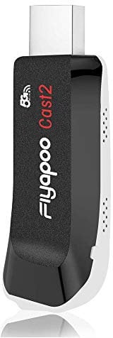 FIYAPOO 5G/WIFI 4K Display Miracast Dongle per la TV,adaptateur de télévision 1080P HDMI compatible pour iOS Android Phone Windows DLNA Airplay Mirror Google Chromecast et Netflix(M7-5G)