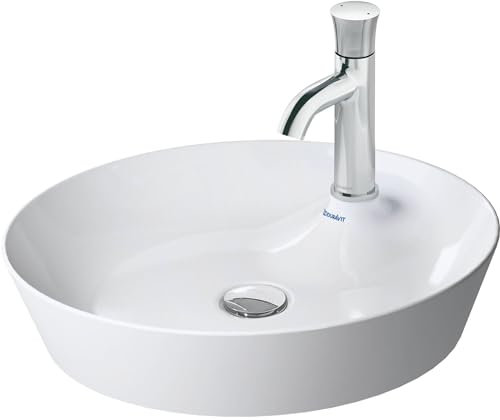 Duravit Aufsatzwaschbecken Cape Cod d 48cm, m HL, A.insel, o. ÜL, we s-matt