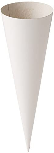 HEYDA 1026369754 20X Schultüte Rohling 35cm ws