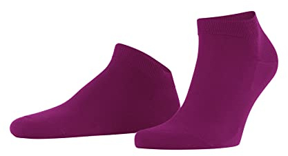 FALKE Herren Sneakersocken ClimaWool M Sn Wolle Lyocell kurz einfarbig 1 Paar, Rot Berry 8390, 45-46