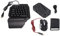 Clavier de Jeu Mécanique Filaire à une Main et Souris de Jeu avec Convertisseur de Clavier et de Souris, Clavier Dégradé LED RVB, Souris à 6 Boutons pour Switch/PS4/PS3(Mélanger léger+F6+G2)